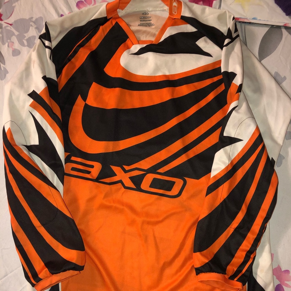 AXO racing shirt.